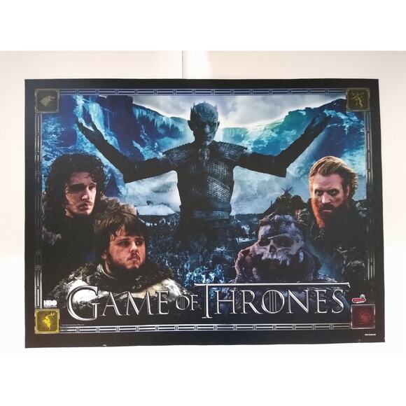 Game Of Thrones Premium Edition ORIGINAL Pinball Machine Translite Artwork Sheet - Picture 9 of 10